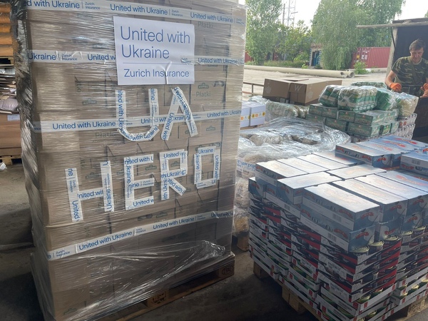 Humanitarian aid for Kharkiv
