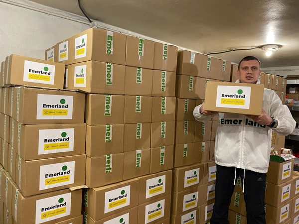 Food boxes for Kharkiv citizens