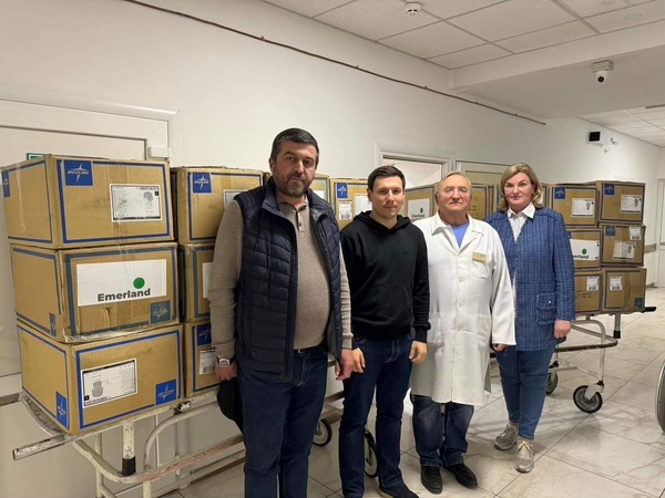 3,000 surgical gowns for the Chuguyiv Central Hospital